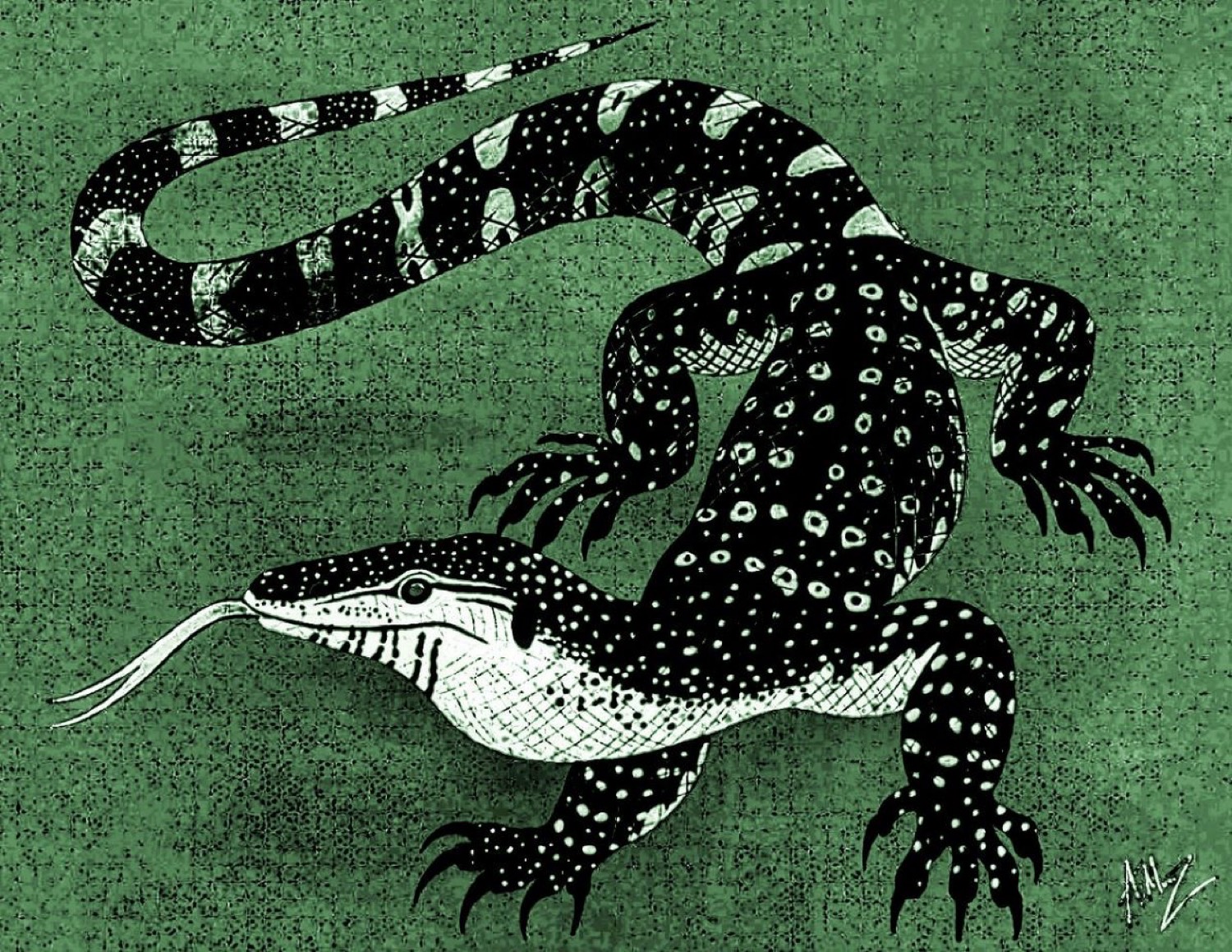 Lagarto moteado