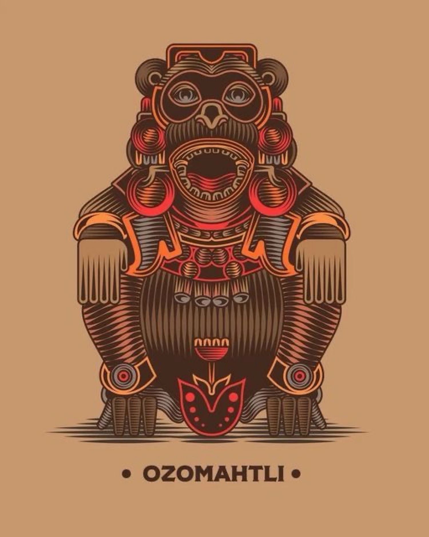 Ozomahtli — el mono