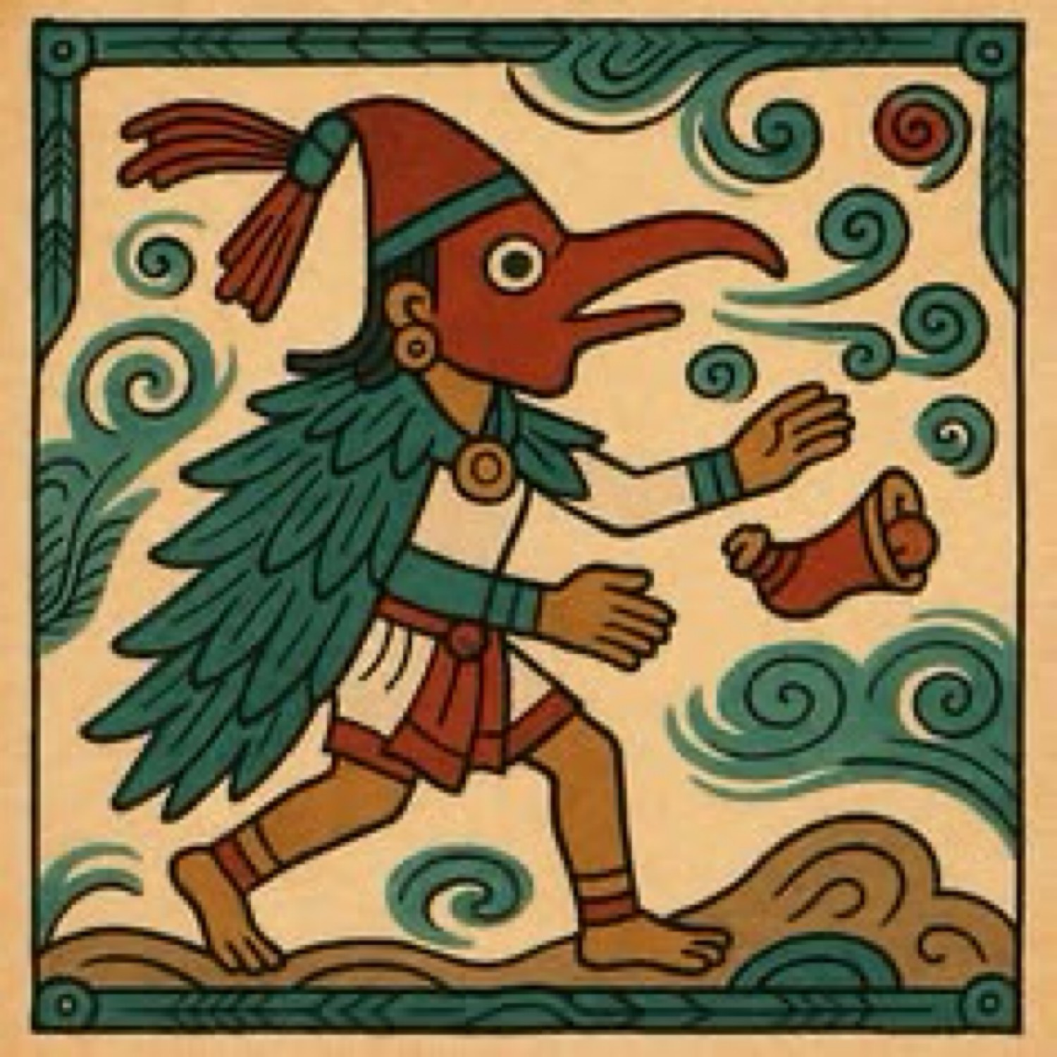 Dios pájaro del viento