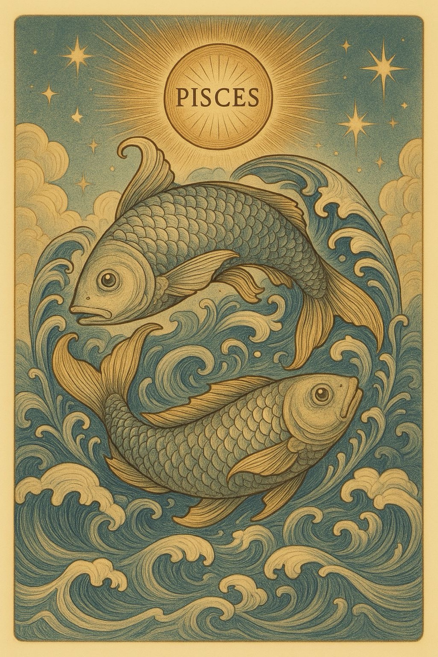 Piscis vintage